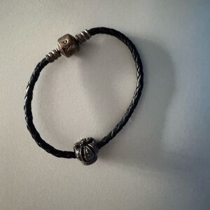 Pandora Black and Silver Bracelet